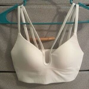 Like a Cloud Strappy Longline Ribbed Bra Light Support, B/C Cup, XS